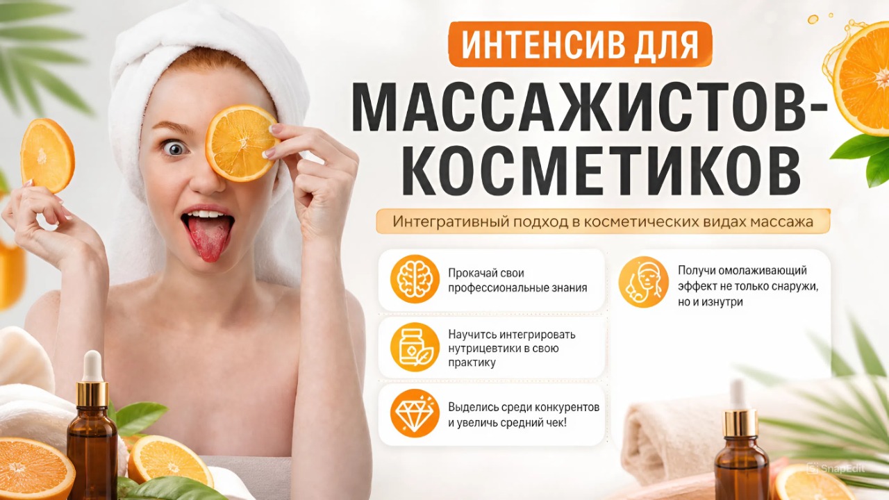 Интенсив для массажистов-косметиков